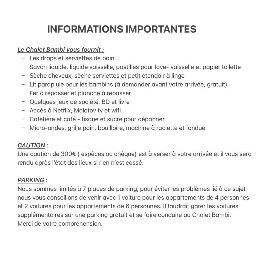 Les Bambi & Jacuzzi Privatif Appartamento La Bresse